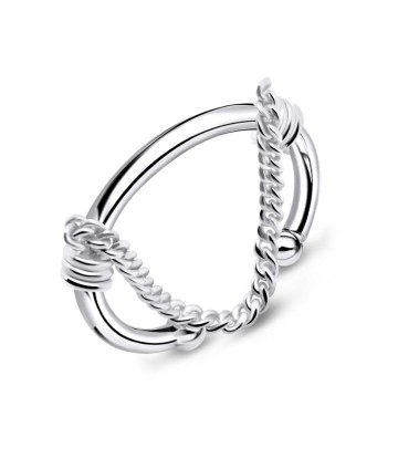 Dangling Spiral Chain Ear Cuff EC-410